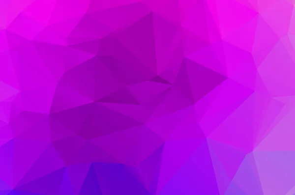 Coloré Violet Vif Motif Fond Polygonal Triangulaire — Image vectorielle