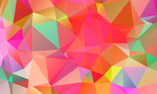 Abstrakte Geometrische Hintergründe Voller Farbe — Stockvektor