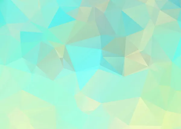 Green Abstract Color Polygon Konstrukcja Tła Abstrakcyjny Gradient Geometryczny Sztuka — Wektor stockowy