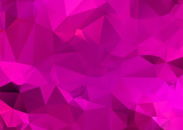 Geometric Pink Fond Abstrait Modèle Triangle Texture Colorée — Image vectorielle