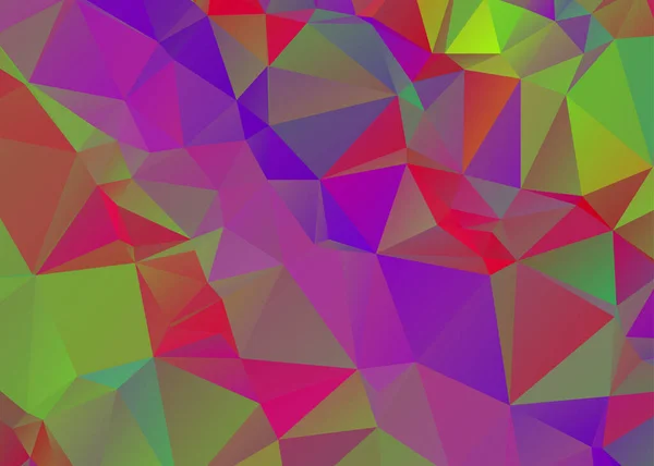 Motifs Géométriques Vecteur Fond Géométrique Multicolore Triangles Vif Dans Style — Image vectorielle