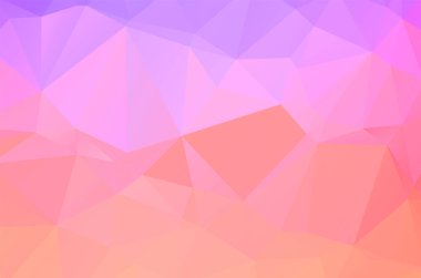 Soyut üçgenleme geometrik pembe arkaplan