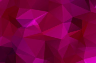 Renkli mor renkli çokgen arka plan deseni