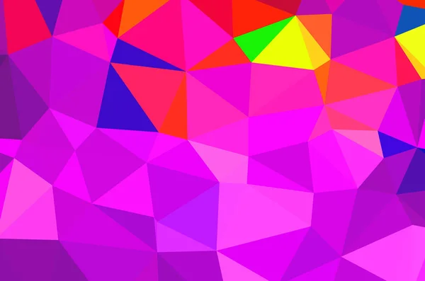 Abstract Triangulation Geometric Purple Background — Stock Vector