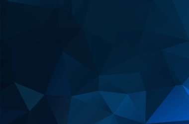 mavi geometrik desen üçgenler ağ ve arkaplan için çokgen dizayn, uygulama 