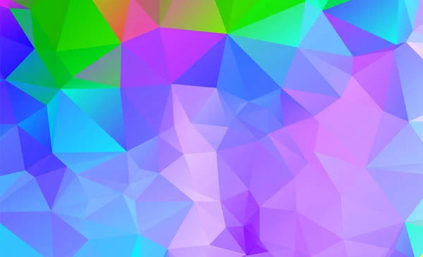 Modrý Fialový Geometrický Vzor Trojúhelníky Polygonální Design Pro Web Pozadí — Stockový vektor