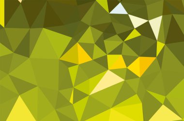 Yeşil canlı geometrik soyut parlak yeşil bulanık mozaik duvar kağıdıyla pankart için üçgen şekilli