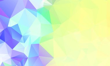 Renkli çokgen arkaplan veya çerçeve. Soyut Dikdörtgen Geometrik Arkaplan. İş sunumları veya web için geometrik tasarım