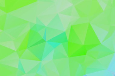 Koyu yeşil geometrik desen üçgenler ağ ve arkaplan için çokgen dizayn, uygulama 