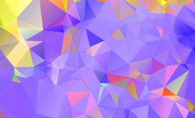 Renkli çokgen arkaplan veya çerçeve. Soyut Dikdörtgen Geometrik Arkaplan. İş sunumları veya web için geometrik tasarım