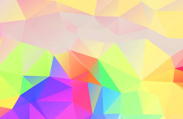 Farbvielfalt Farbpolygon Hintergrund Oder Rahmen Abstraktes Rechteck Geometrischer Hintergrund Geometrisches — Stockvektor