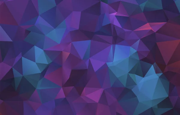 Dunkelviolette Farbe Polygon Hintergrund Oder Rahmen Abstraktes Rechteck Geometrischer Hintergrund — Stockvektor