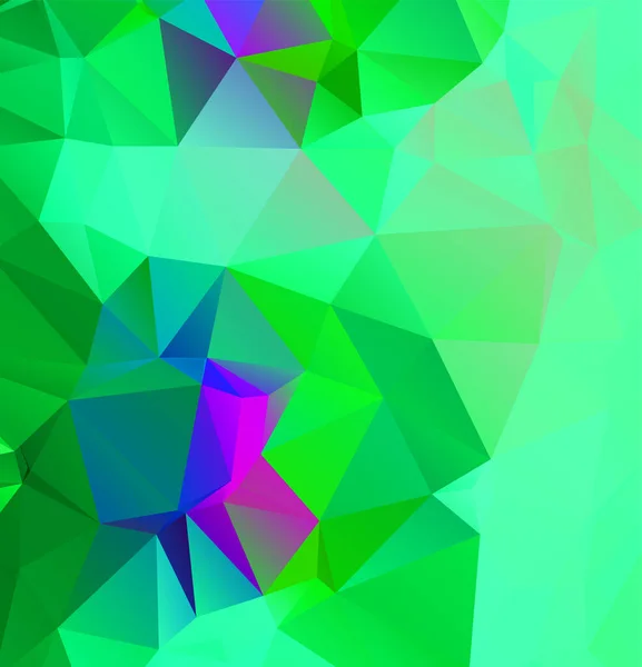Abstrait Fonds Géométriques Vert Couleur Violet — Image vectorielle