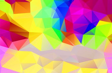 Çokgen arkaplan ya da çerçeve renkleri. Soyut Dikdörtgen Geometrik Arkaplan. İş sunumları veya web için geometrik tasarım