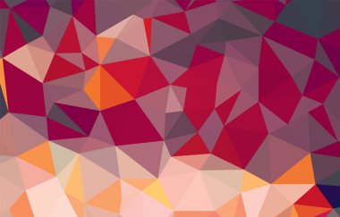 Soyut Geometrik arkaplanlar Tam Renkli