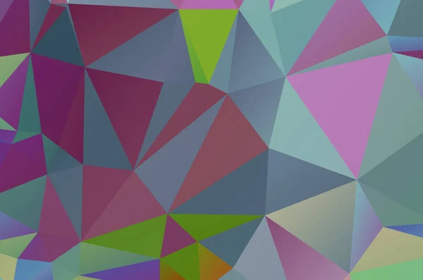 Polygonal Design Your Web Site Multicolor Rainbow Vector Abstract Mosaic — Stockvektor