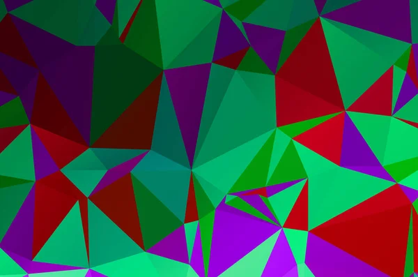 Light Multicolor Rainbow Vector Low Poly Layout Colorful Abstract Illustration — Image vectorielle