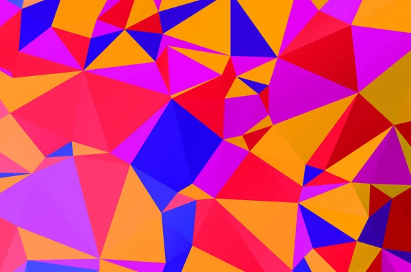 Fond Abstrait Mosaïque Triangle Géométrie — Image vectorielle