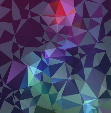 Renkli çokgen arkaplan veya çerçeve. Soyut Dikdörtgen Geometrik Arkaplan. İş sunumları veya web için geometrik tasarım