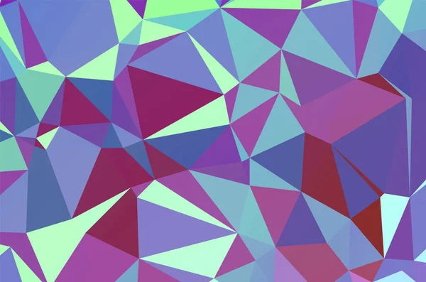 Vektor Vícebarevné Geometrické Pozadí Trojúhelníky Triangulace Geometrická Mozaika Barevné Trojúhelníky — Stockový vektor