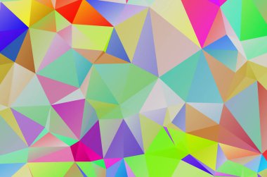 Soyut Geometrik arkaplan tam Colo