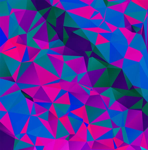 Fondo Abstracto Mosaico Triángulo Geometri — Archivo Imágenes Vectoriales