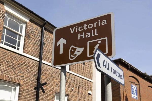 Hanley Stoke Trent Staffordshire Storbritannien April 2022 Victoria Hall Hanley — Stockfoto