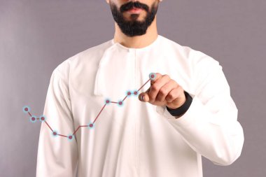 Umman adam büyüme grafiğini gösteriyor