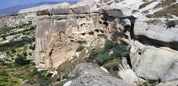 Trekking Wyjątkowych Górach Kapadocji — Zdjęcie stockowe