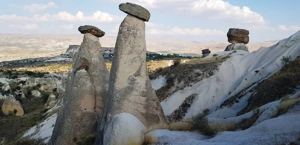 Trekking Wyjątkowych Górach Kapadocji — Zdjęcie stockowe