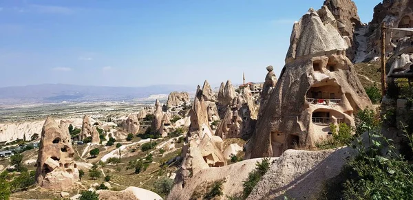 Randonnée Sur Les Montagnes Uniques Cappadoce — Photo