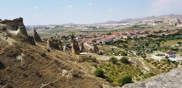 Trekking Wyjątkowych Górach Kapadocji — Zdjęcie stockowe