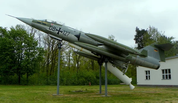 Duitsland Berlijn Museum Voor Militaire Geschiedenis Supersonisch Onderscheppingsvliegtuig Lockheed 104G — Stockfoto
