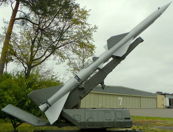 Allemagne Berlin Musée Histoire Militaire Système Missiles Antiaériens Moyenne Portée — Photo