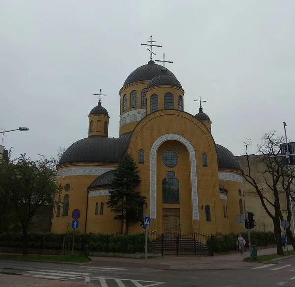 Πολωνία Czestochowa Ορθόδοξη Εκκλησία Της Εικόνας Της Παναγίας — Φωτογραφία Αρχείου