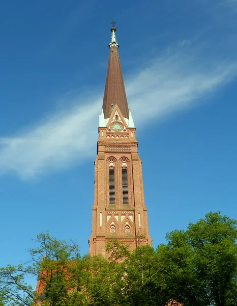 阿尔特莫亚比特圣约翰尼斯基切尖塔 — 图库照片