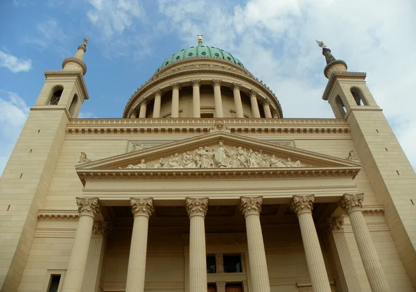 Deutschland Potsdam Laubengang Der Nikolaikirche — Stockfoto