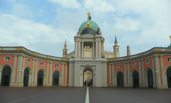 Germania Potsdam Cortile Del Landtag Brandeburgo Fortunaportal — Foto Stock