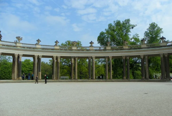 Alemanha Potsdam Pátio Palácio Sanssouci — Fotografia de Stock