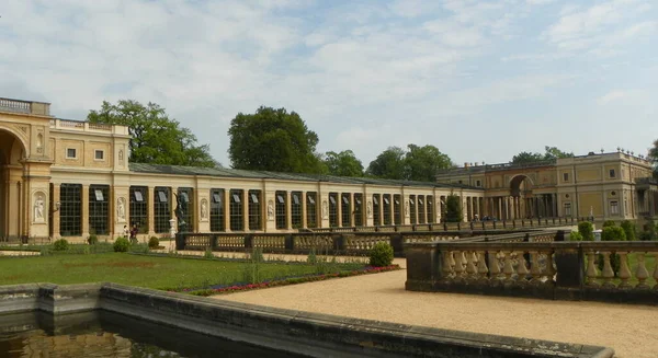 Germania Potsdam Parco Sanssouci Palazzo Dell Orangeria Ala Orientale Del — Foto Stock