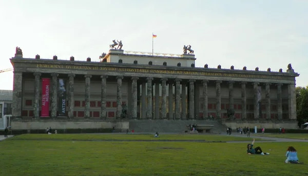 Alemanha Berlim Vista Para Museu Antigo Altes Museum — Fotografia de Stock