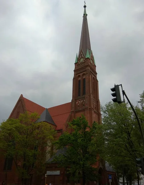 Alemanha Berlim Johanniskirche Alt Moabit — Fotografia de Stock