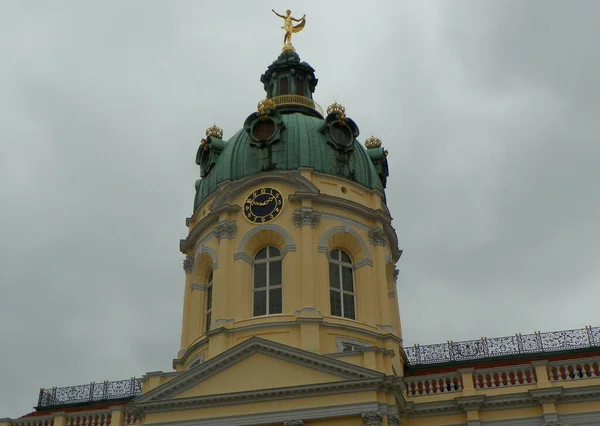 Allemagne Berlin Château Charlottenburg Dôme Principal Palais — Photo