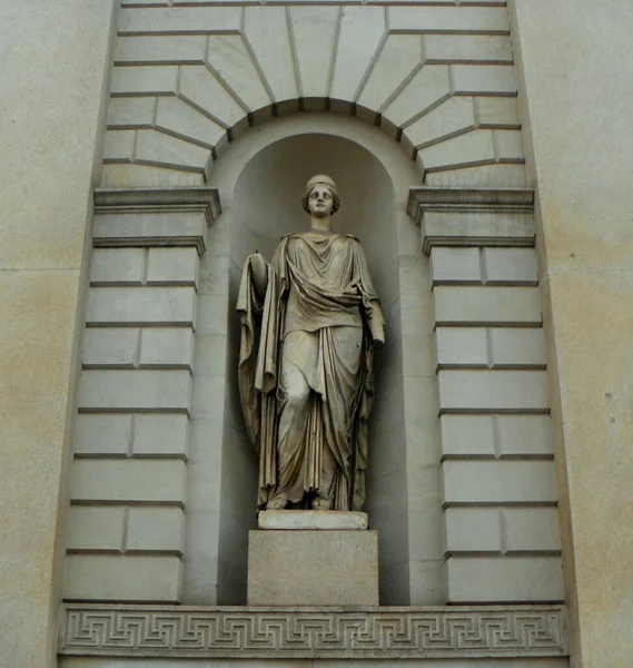 Italien Mailand Porta Venezia Statue Der Ewigkeit — Stockfoto