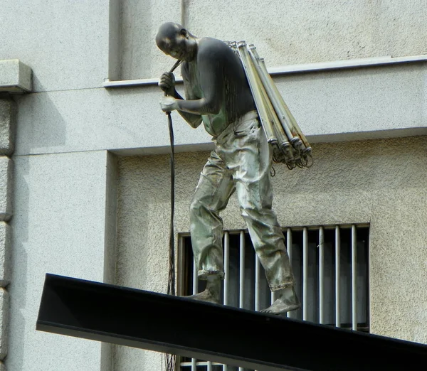 Italia Milano Vivaio Monumento Alle Vittime Del Terrorismo Dei Massacri — Foto Stock