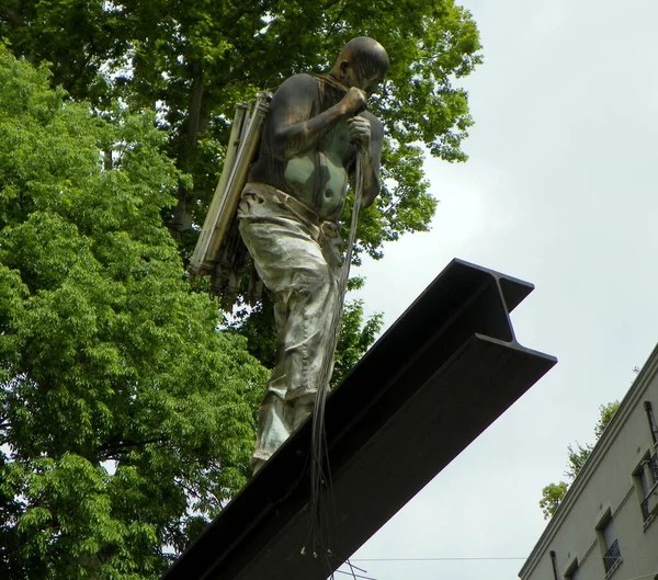 Italia Milano Vivaio Monumento Alle Vittime Del Terrorismo Dei Massacri — Foto Stock