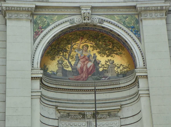 Itália Milão Piazza Cordusio Palazzo Delle Assicurazioni Generali Palazzo Venezia — Fotografia de Stock