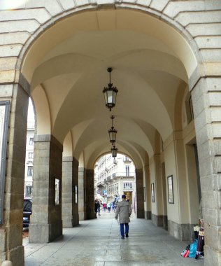 İtalya, Milan, 1 Via Filodrammatici, kapalı galeri