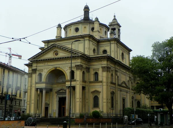 Itália Milão Viale Della Liberazione Igreja San Gioachimo — Fotografia de Stock