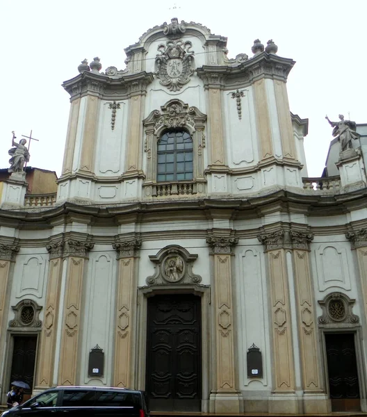 Włochy Mediolan Kościół San Francesco Paola — Zdjęcie stockowe